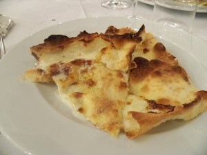 Manuelina e la focaccia al formaggio