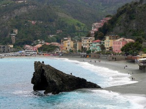 Il celebre scoglio di Monterosso al Mare