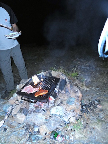 Piani di praglia barbecue