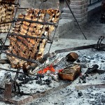 La preparazione dell'asado in Argentina