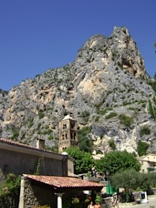 Moustiers Sainte Marie, panorama