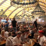 Un padiglione all'Oktoberfest di Monaco