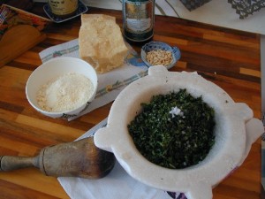 Il pesto genovese