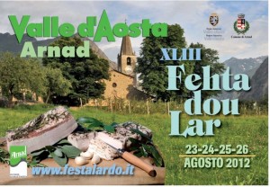 Ad Arnad, in Valle d’Aosta per la Festa del Lardo