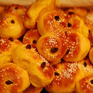 Lussekatter, le focaccine allo zafferano di santa Lucia